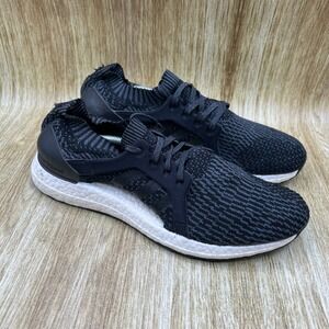 Adidas Ultraboost X Women's Size 10 Black White Running Shoes‎ Sneakers BB1696